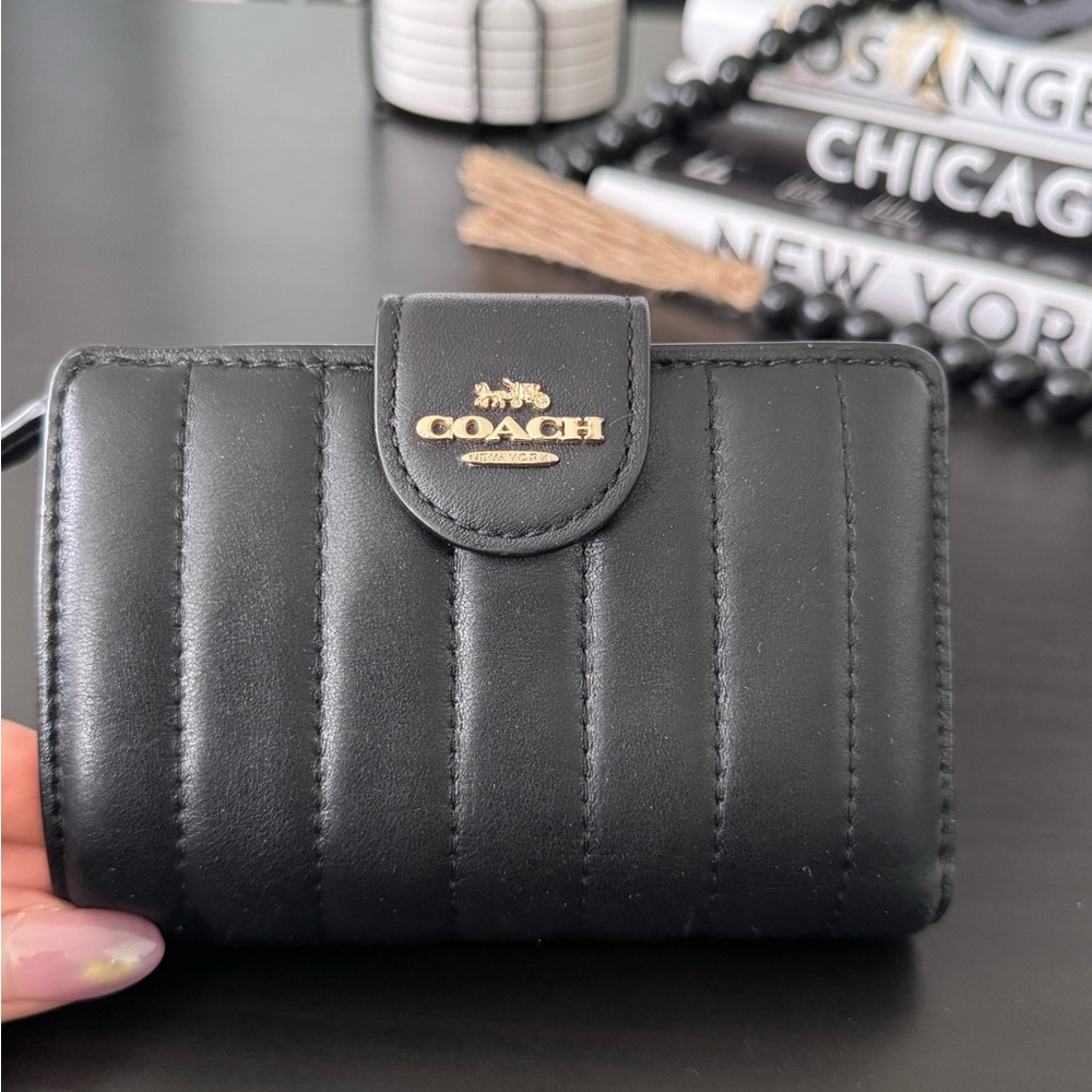 Coach Black Tabby Wallet